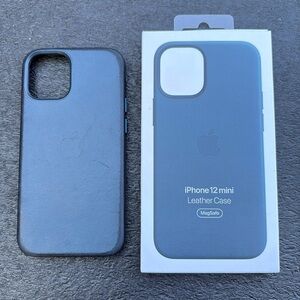 Genuine Apple Leather Case iPhone 12 mini